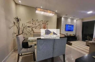Apartamento com 2 dormitórios à venda, 83 m² por r$ 830.000,00 - jardim flor da montanha - guarulhos/sp