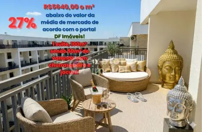 Taguá Center Life - Taguatinga Sul - Brasília/DF - ALTA RENTABILIDADE: PENTHOUSE EXCLUSIVA 100 M² NO TAGUÁ LIFE PARA SHORT-STAY E AIRBNB