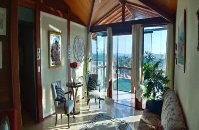 Casa 10 dorms (06 suíte) - cond campos de santo antonio i - itu/sp