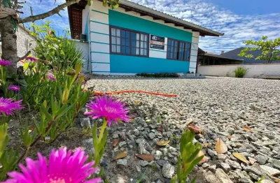 2122 - casa nova com 3 dormitórios em rua asfaltada l salina - barra do sul