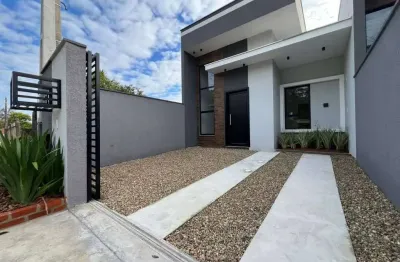 0671 - casa geminada com 2 dormitórios - 550m da lagoa | costeira - bbs/sc