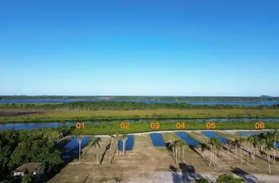 0867 - terreno com 4.896,00m², com lagoa e acesso ao rio | pinheiros - bbs