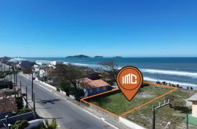 2003 - terreno frente mar (pé na areia) | salinas - bal. barra do sul/sc