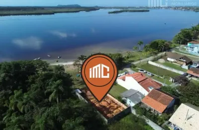 2077 - terreno de frente para lagoa | pinheiros - bal. barra do sul/sc