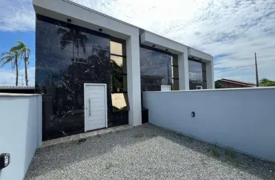 0159 - casa moderna com 3 dormitórios |costeira - bal. barra do sul/sc