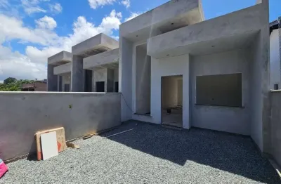 1061 - casa moderna com 3 dormitórios |costeira - bal. barra do sul/sc