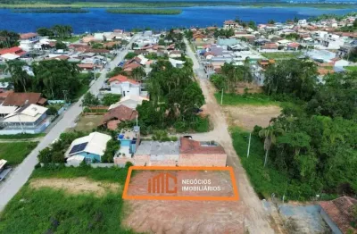 2079 - Terreno amplo à 355m lagoa | Costeira - Bal. Barra do Sul/SC