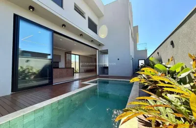 Casa à venda no condomínio damha 3 em uberaba com 5 suítes próximo a área de lazer