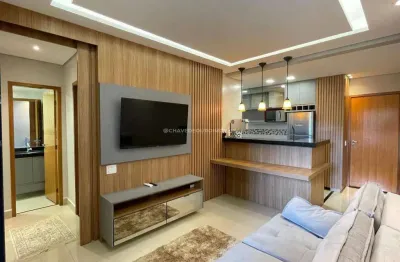 Apartamento mobiliado á venda com uma suíte, localizado no bairro nossa senhora da abadia.