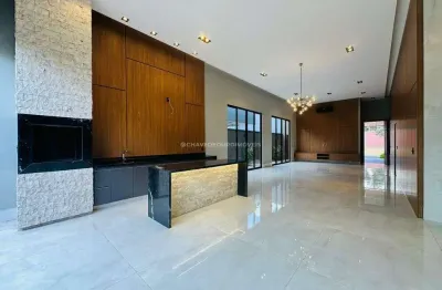 Casa térrea com 3 suítes a venda no condomínio damha 1, em uberaba