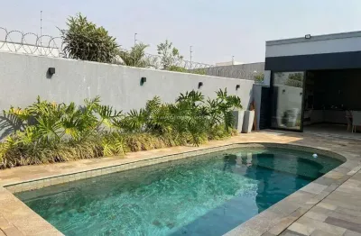 Casa em condomínio fechado com 4 quartos à venda no Residencial Mário de Almeida Franco, Uberaba 