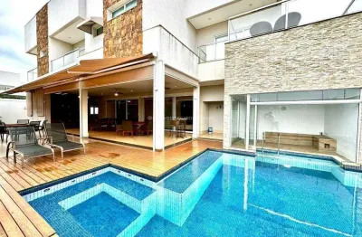 Casa à venda com 4 suítes no condomínio estância dos ipês, em uberaba.