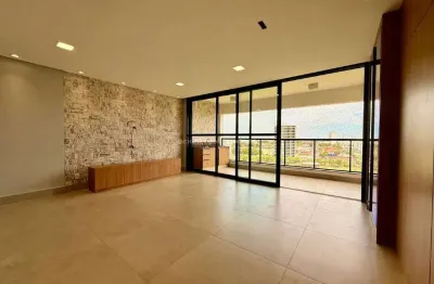 Apartamento 3 suítes na frente com varanda gourmet e vista para o lago – jardim do lago, uberaba