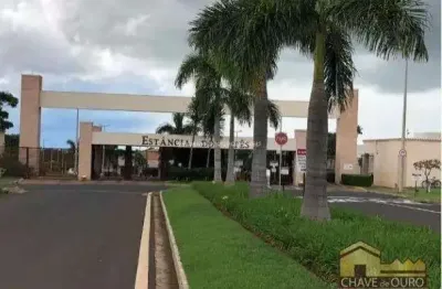 Terreno em condomínio fechado à venda no Estância dos Ipês, Uberaba 