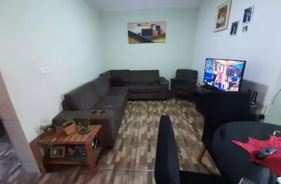 Casa com 3 quartos à venda na rua professor oliveira campos, --, jardim santa cristina, santo andré por r$ 450.000