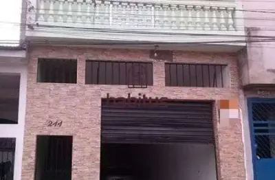 Casa com 2 quartos à venda na rua da pátria, --, vila luzita, santo andré por r$ 285.000