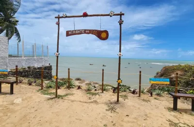 6 lotes de terreno a 200 metros do mar, nascente sul, vista definitiva.