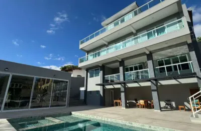 Casa à venda em vinhedo, condomínio estância marambaia, com 4 suítes, com 650 m²