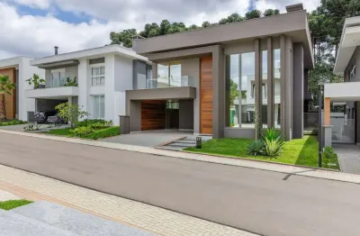 Casa em condomínio fechado com 4 quartos à venda na avenida cândido hartmann, 5156, santa felicidade, curitiba, 329 m2 por r$ 3.790.000