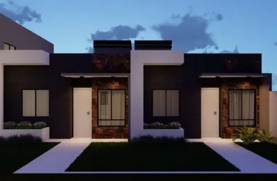 Casa com 3 quartos à venda na Rua Coronel Cypriano Gomes da Silveira, 550, Xaxim, Curitiba, 52 m2 por R$ 399.000