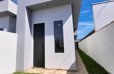 Casa na praia com 3 quartos - área gourmet - minha casa minha vida