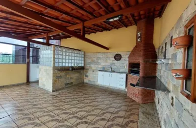 Cobertura com 3 quartos à venda na rua zenite, caiçara-adelaide, belo horizonte, 237 m2 por r$ 750.000