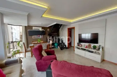 Residencial cayma - apartamento duplex com piscina e vista para o mar, 4 dormitórios à venda, 229 m² - centro - florianópolis/sc