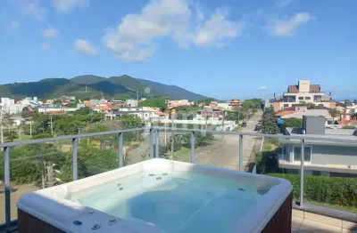 Chez soleil residence - cobertura com vista para o mar - campeche, florianópolis/sc