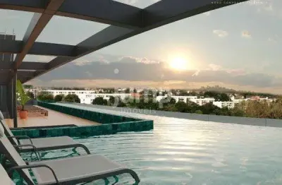 Tahiti - apartamento loft a 1 quadra da praia - novo campeche - florianópolis/sc
