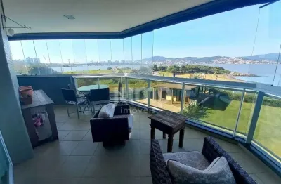 Marinas residence - apartamento com 3 dormitórios à venda, 317 m² por r$ 2.800.000,00 - coqueiros - florianópolis/sc