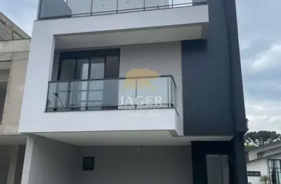 Casa em condomínio fechado com 3 quartos à venda na rua manoel martins, 905, costeira, são josé dos pinhais por r$ 1.350.000