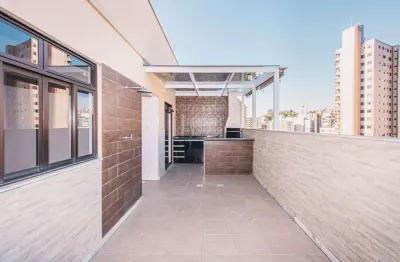 Duplex com vista livre e espaço gourmet no alto dos passos para venda