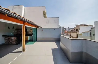 Cobertura toda planejada, com espaço gourmet e 3 vagas para venda