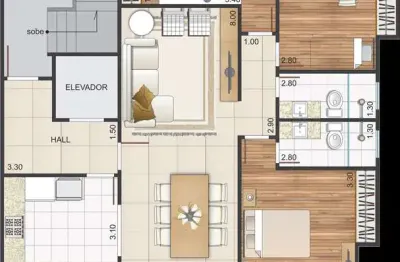 Apartamento com 3 quartos à venda na Rua Doutor João Pinheiro, 503, Jardim Glória, Juiz de Fora