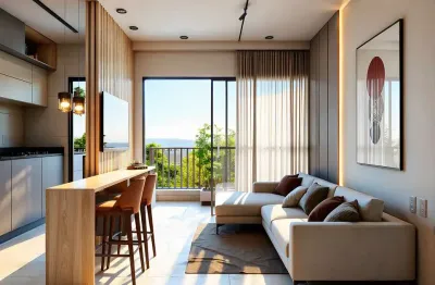 Lançamento de 2 quartos com suíte e lazer no terraço para venda