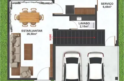 Casa em condomínio fechado com 3 quartos à venda na Rua Florianópolis, 10, Parque Jardim da Serra, Juiz de Fora