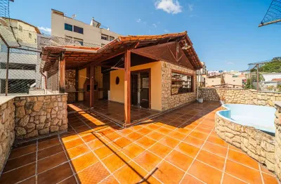 Cobertura duplex com piscina e espaço gourmet no cascatinha para venda