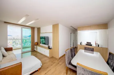 Aproveite a vista e a área de lazer completa nesse 3 quartos para venda