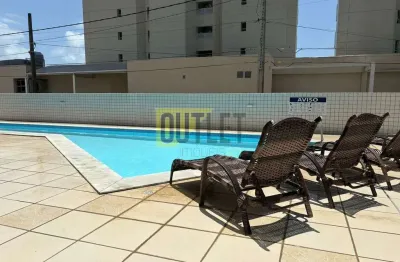 Apartamento para locação no condomínio conde da praia , ponta negra, natal, rn
