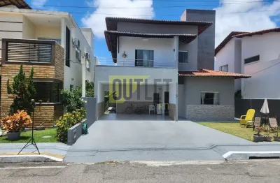 Casa à venda no condomínio jardim atlântico, nova parnamirim, parnamirim, rn