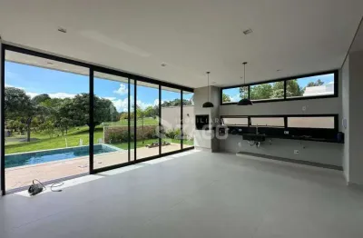 Casa com 4 dormitórios à venda, 271 m² por r$ 2.200.000 - condomínio lago do jockey - uberaba/mg