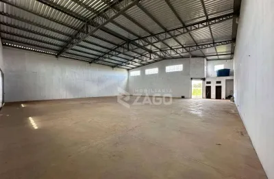 Galpão para alugar, 450 m² por r$ 9.163,00/mês - jardim espanha - uberaba/mg