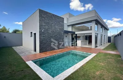 Casa com 3 dormitórios à venda, 223 m² por r$ 2.380.000 - cyrela landscape - uberaba/mg