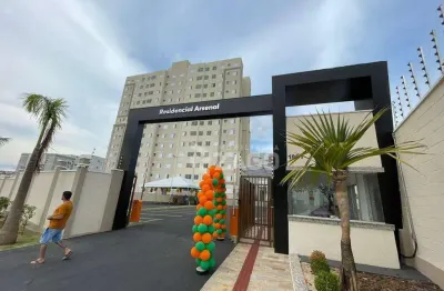 Apartamento com 2 dormitórios para alugar, 45 m² por r$ 1.258,60/mês - conjunto manoel mendes - uberaba/mg