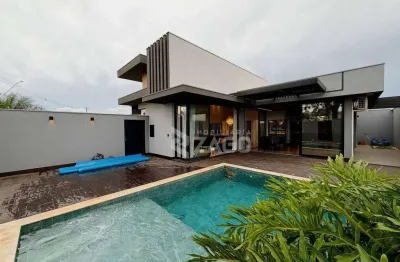 Casa com 3 suítes à venda, 240 m² por r$ 2.290.000 - residencial mário de almeida franco - uberaba/mg