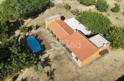 Chácara com 2 dormitórios à venda, 5000 m² por r$ 700.000,00 - jardim santa clara - uberaba/mg