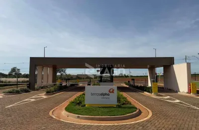 Terreno à venda, 350 m² por r$ 300.000,00 - terras alpha uberaba - uberaba/mg