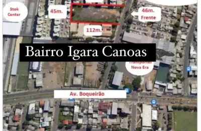 Terreno comercial à venda na Avenida Boqueirão, SN, Igara, Canoas