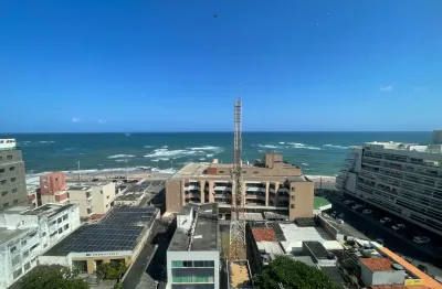 Aluguel loft decorado vista mar 1 quarto 2 banheiros andar alto