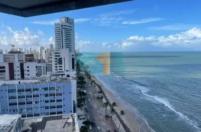 Apartamento para vender com 4 quartos 4 suítes na beira mar de boa viagem em recife